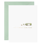 Drink Wine Greeting Card